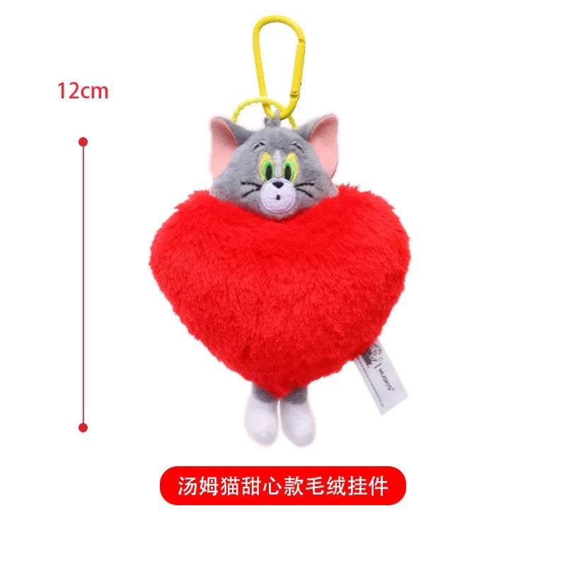 Tom and Jerry Plush pendant Keychain