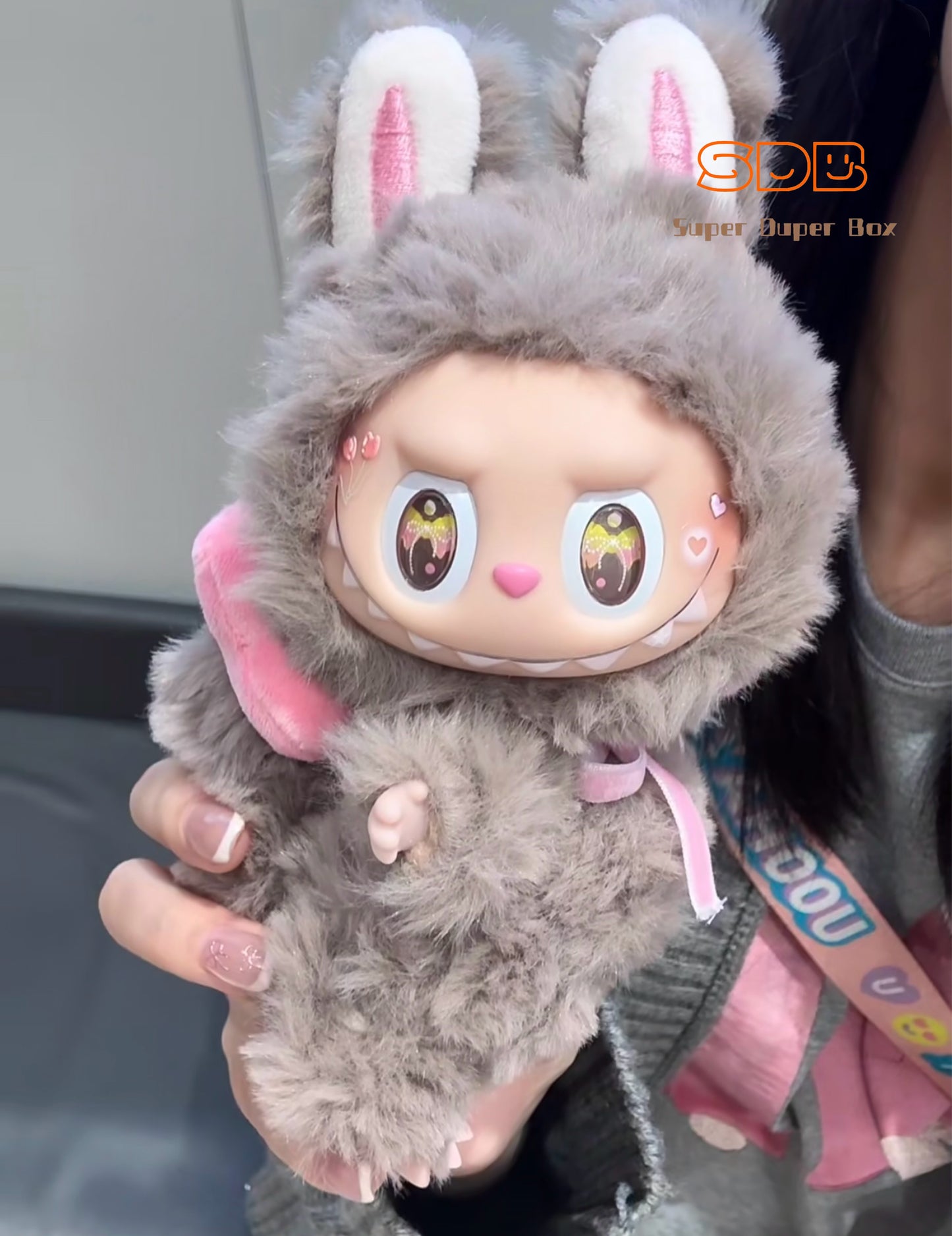 Winnie X Labubu Retrofit Design Pendants