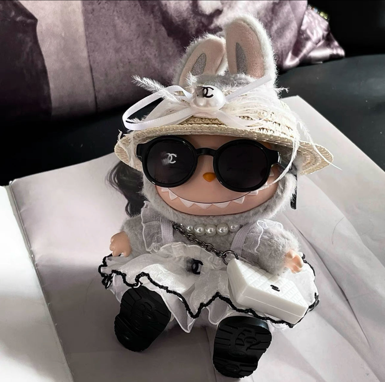 Labubu Chanel series outfits(Handmade)