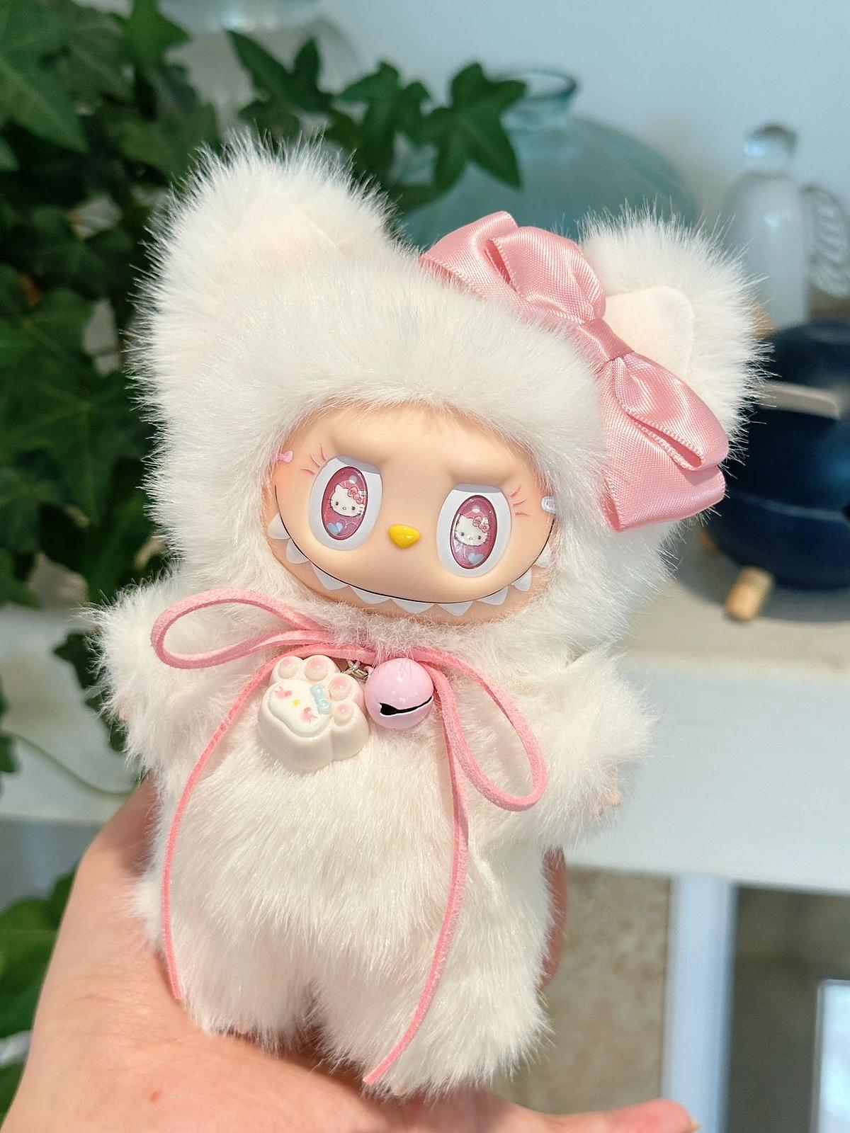 LABUBU Authentic|Handmade Hello Kitty Custom Doll