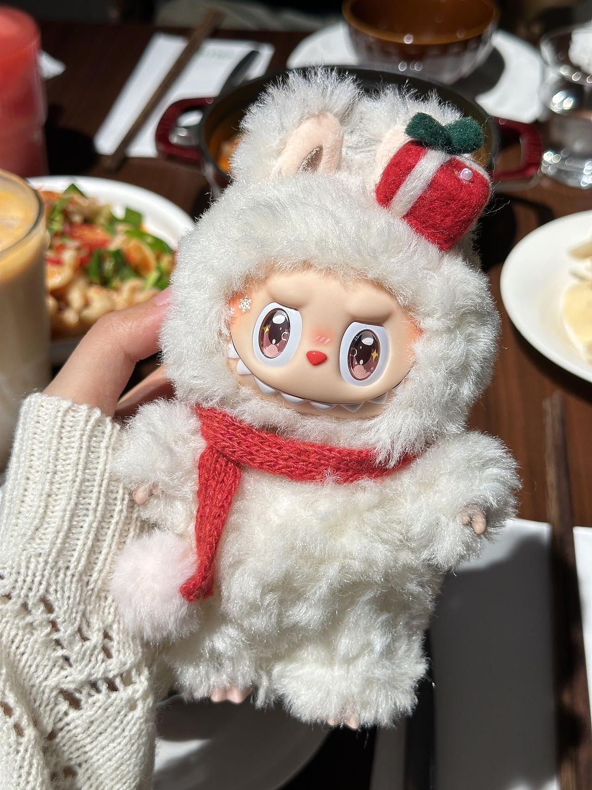 LABUBU Authentic|Handmade Christmas 1.0 Custom Doll