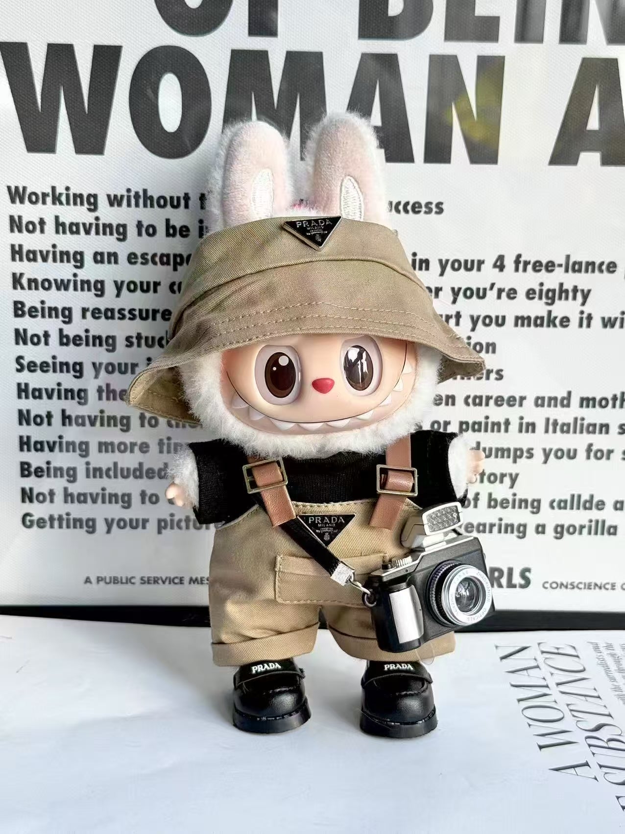 LABUBU Doll Outfit – Luxury Fashion Series