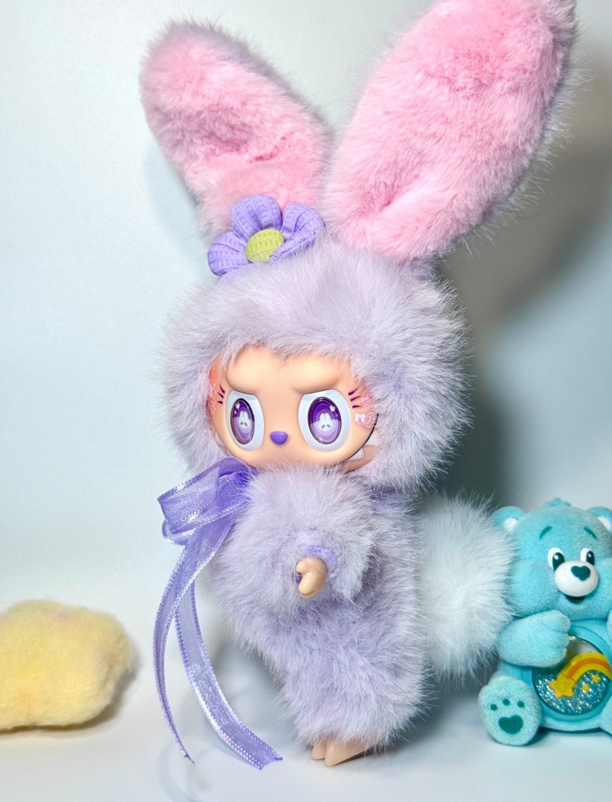 LABUBU Authentic|Handmade Lavender Long Ears Edition