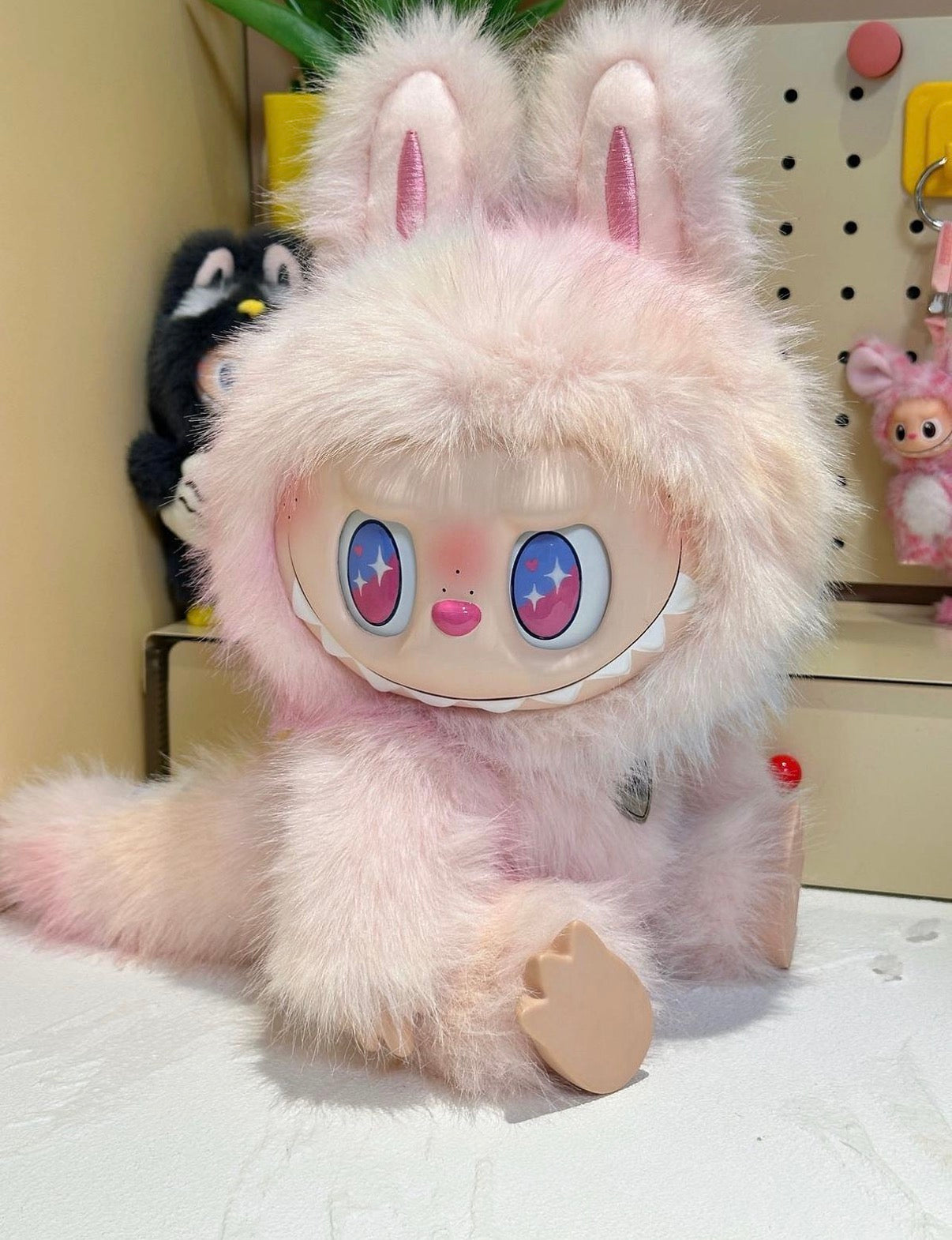 38cm Custom LABUBU | I Love Rainbow Edition