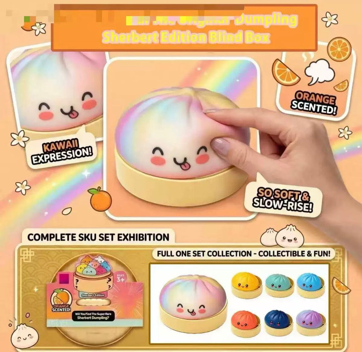The Viral Mystery Dumpling Sherebert Edition Squishy RMS