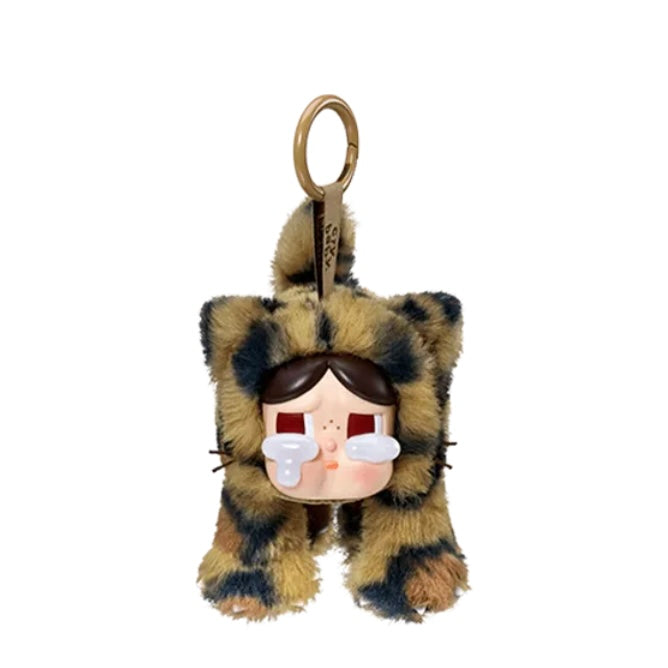 CRYBABY Leopard &Cat Series – Vinyl Plush Keychain Blind Box