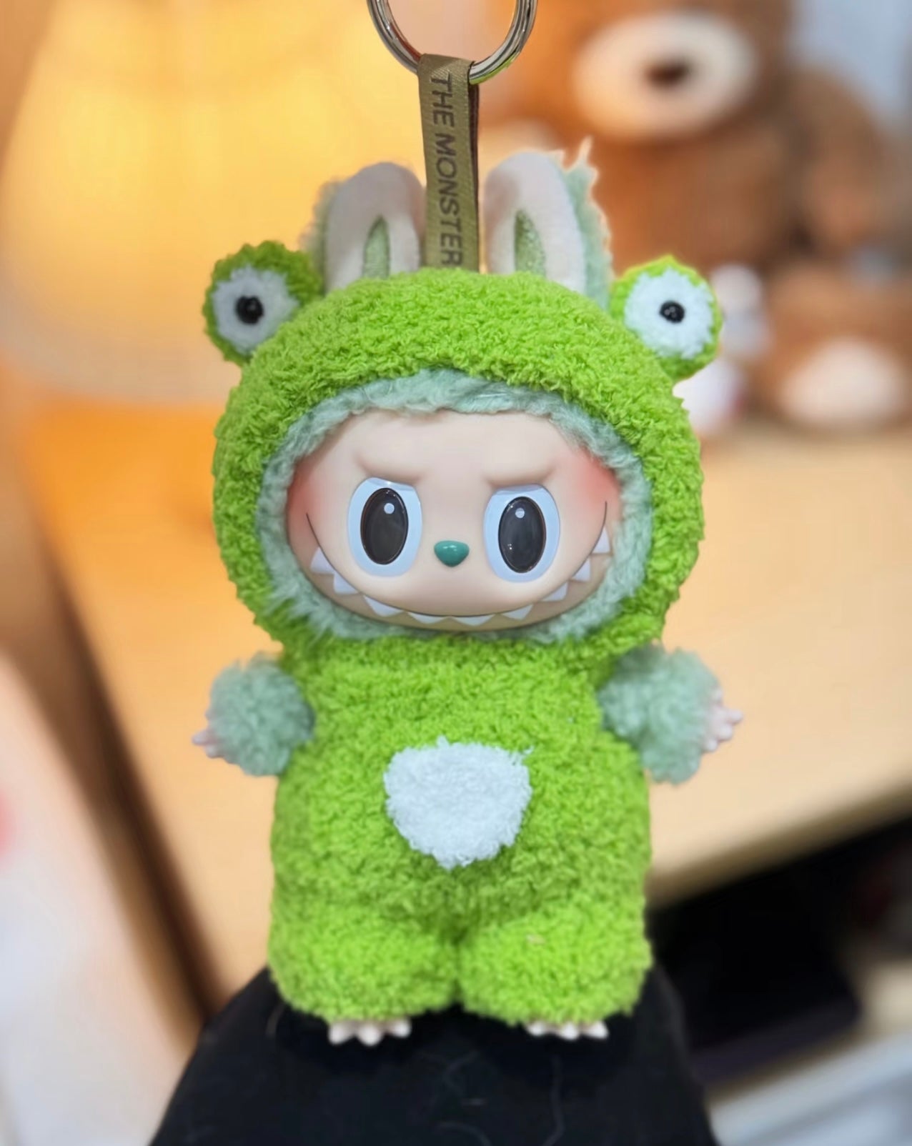 Labubu Happy Frog Outfit