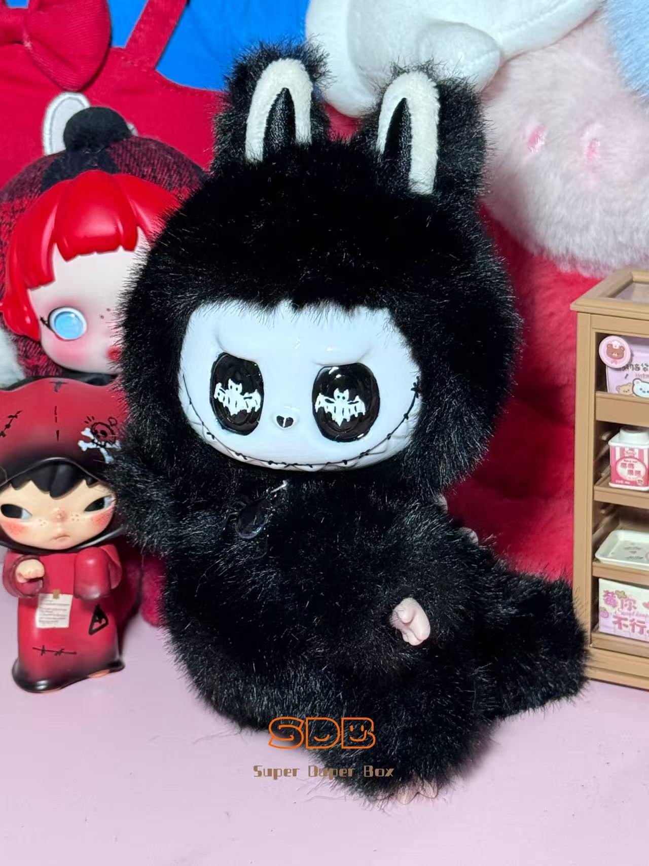 Labubu X Dark Fantasy Retrofit Design Pendants