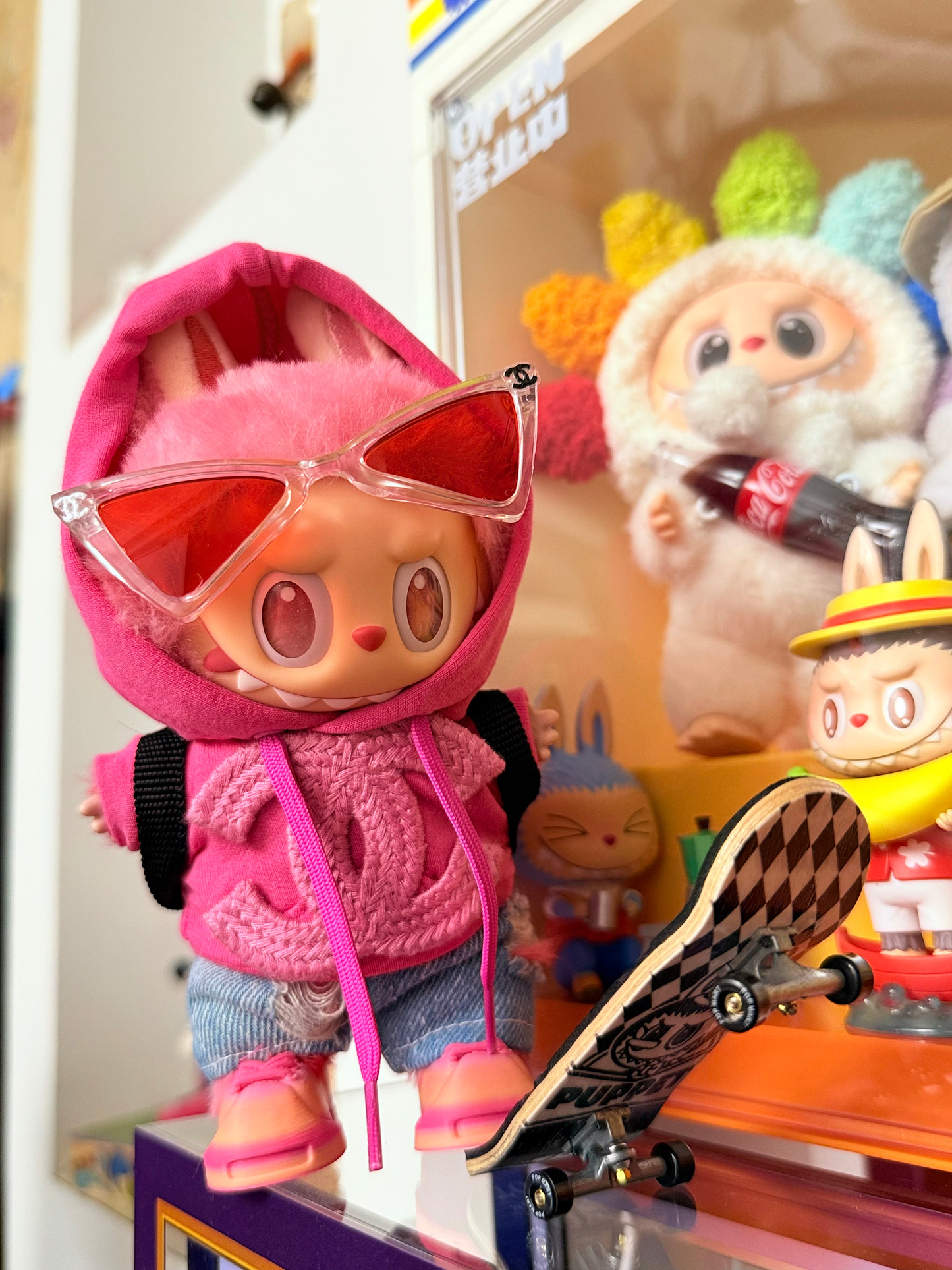 Peach SkateboardingSet (Six-piece set)