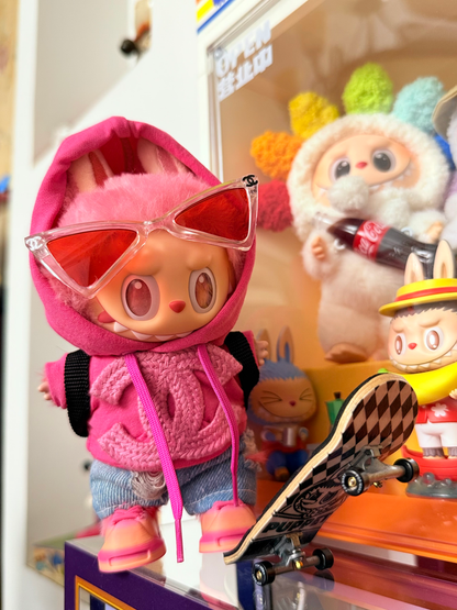 Peach SkateboardingSet (Six-piece set)