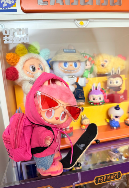 Peach SkateboardingSet (Six-piece set)