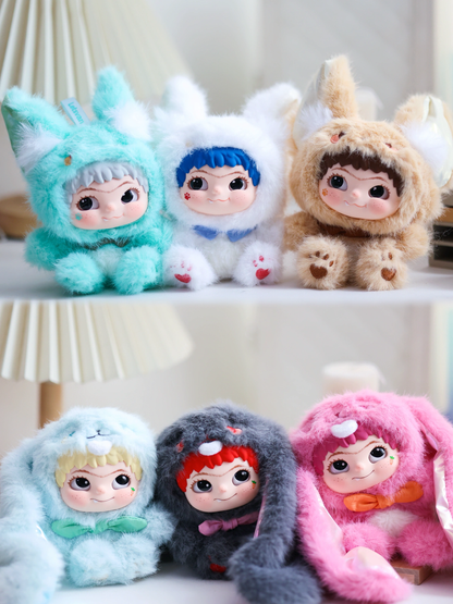 WAKUKU Rabbit & Fox Series--Vinyl pendant blind box