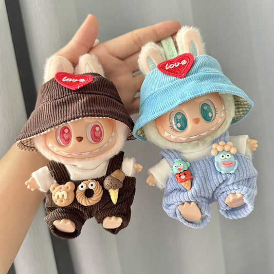 Labubu V1 V2 Suspender Pants 2 Costume