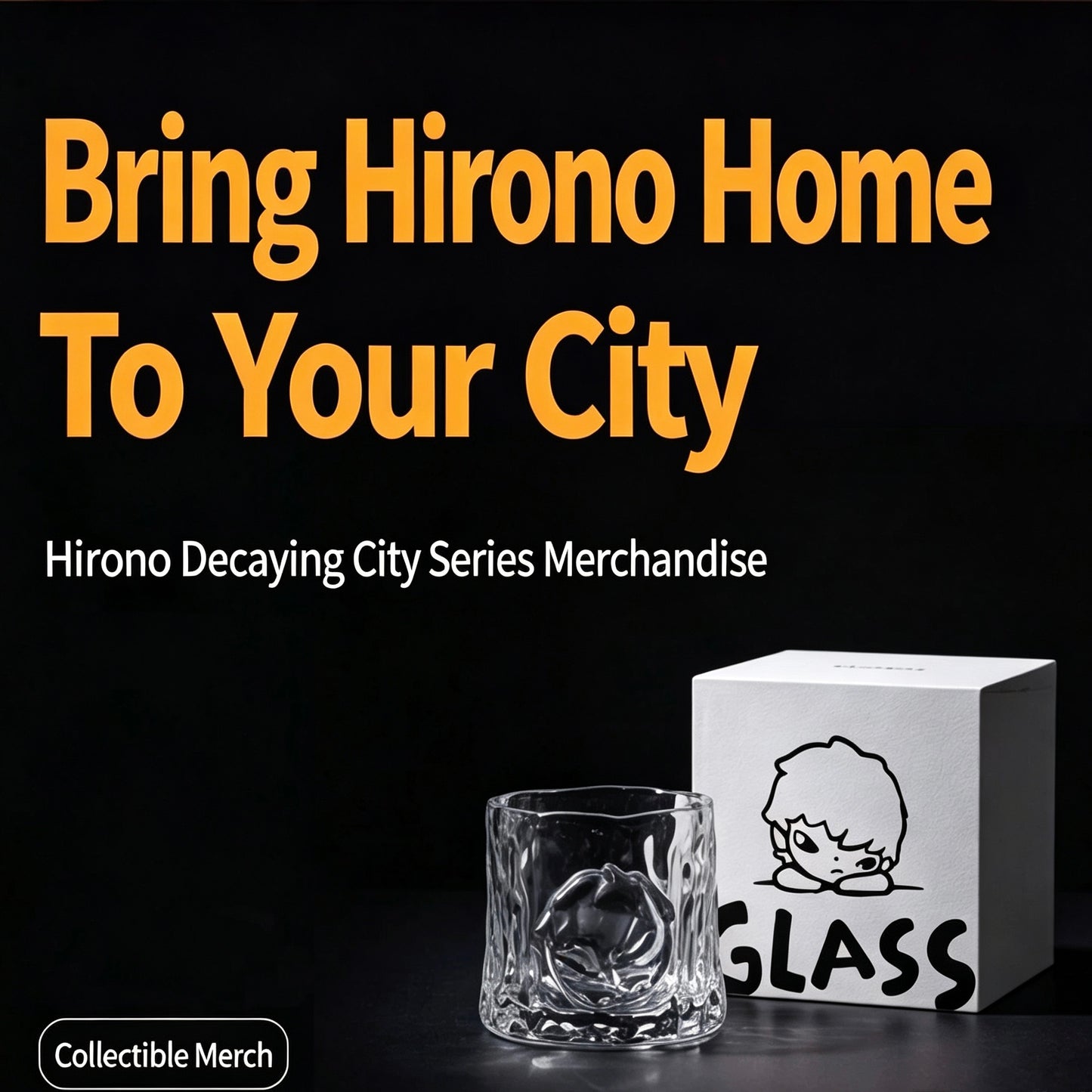 Hirono Twist Glass Cup
