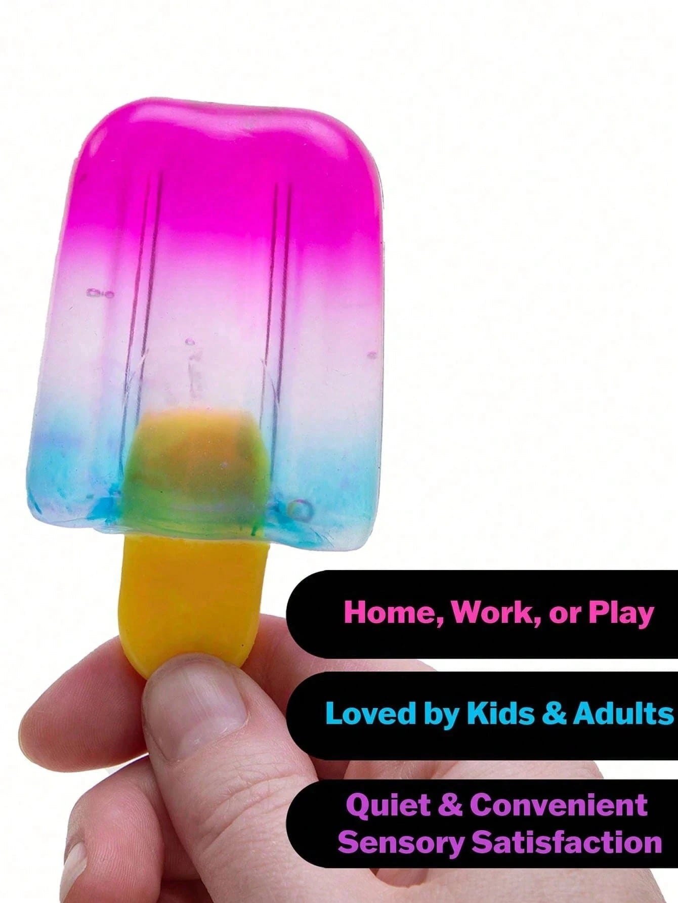 Needoh Colorful Popsicle Slow-Rise Squishy Toy