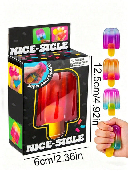 Needoh Colorful Popsicle Slow-Rise Squishy Toy