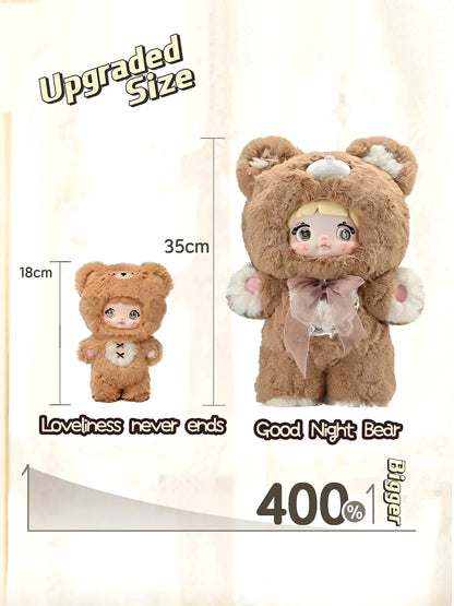 Nommi x Good Night Bear 400% Plush