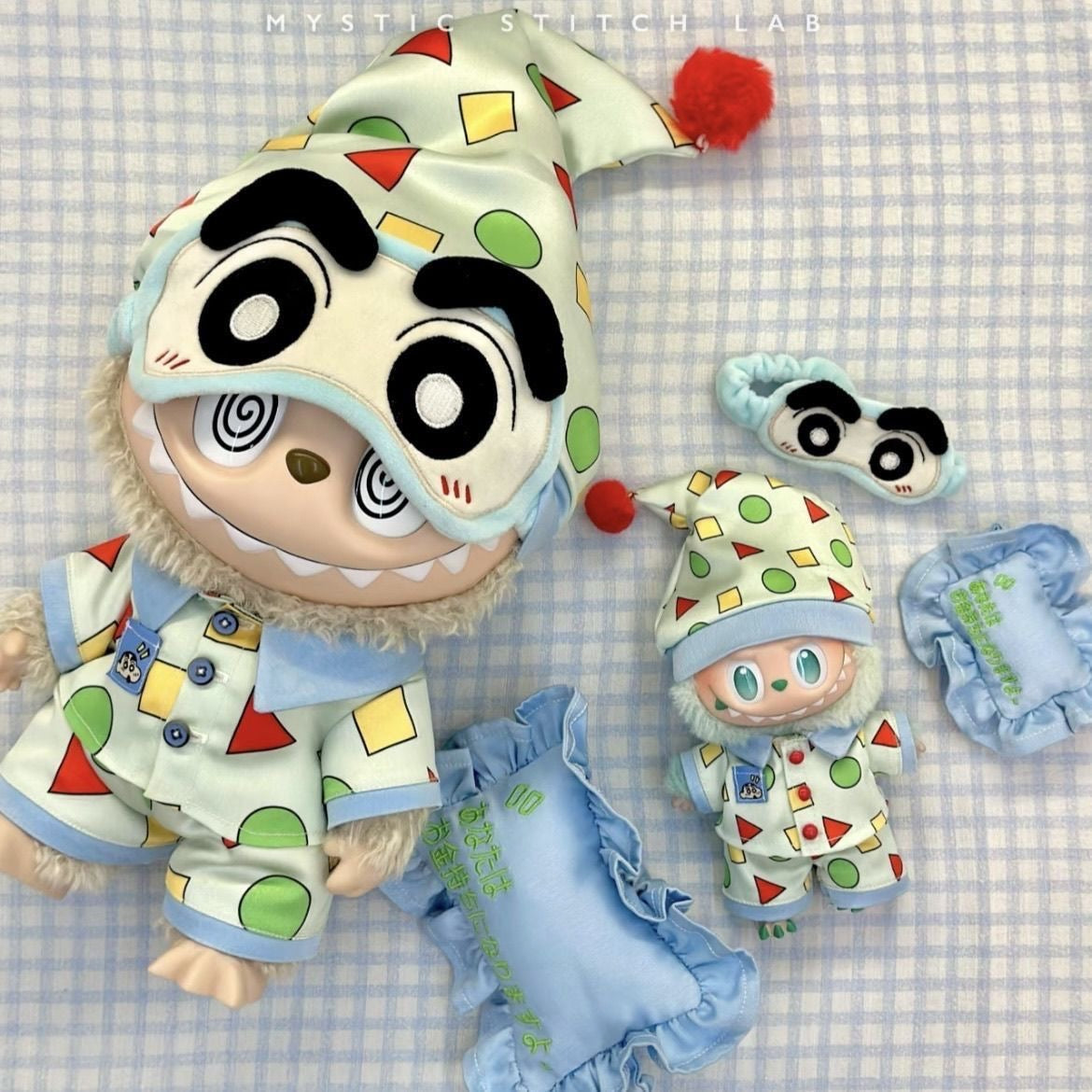 Labubu Crayon Shin-chan Pajama Set