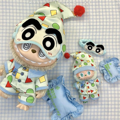 Labubu Crayon Shin-chan Pajama Set