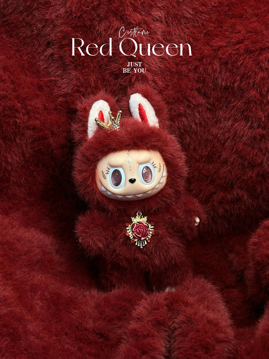 Authentic LABUBU Red Queen - Handcrafted Edition