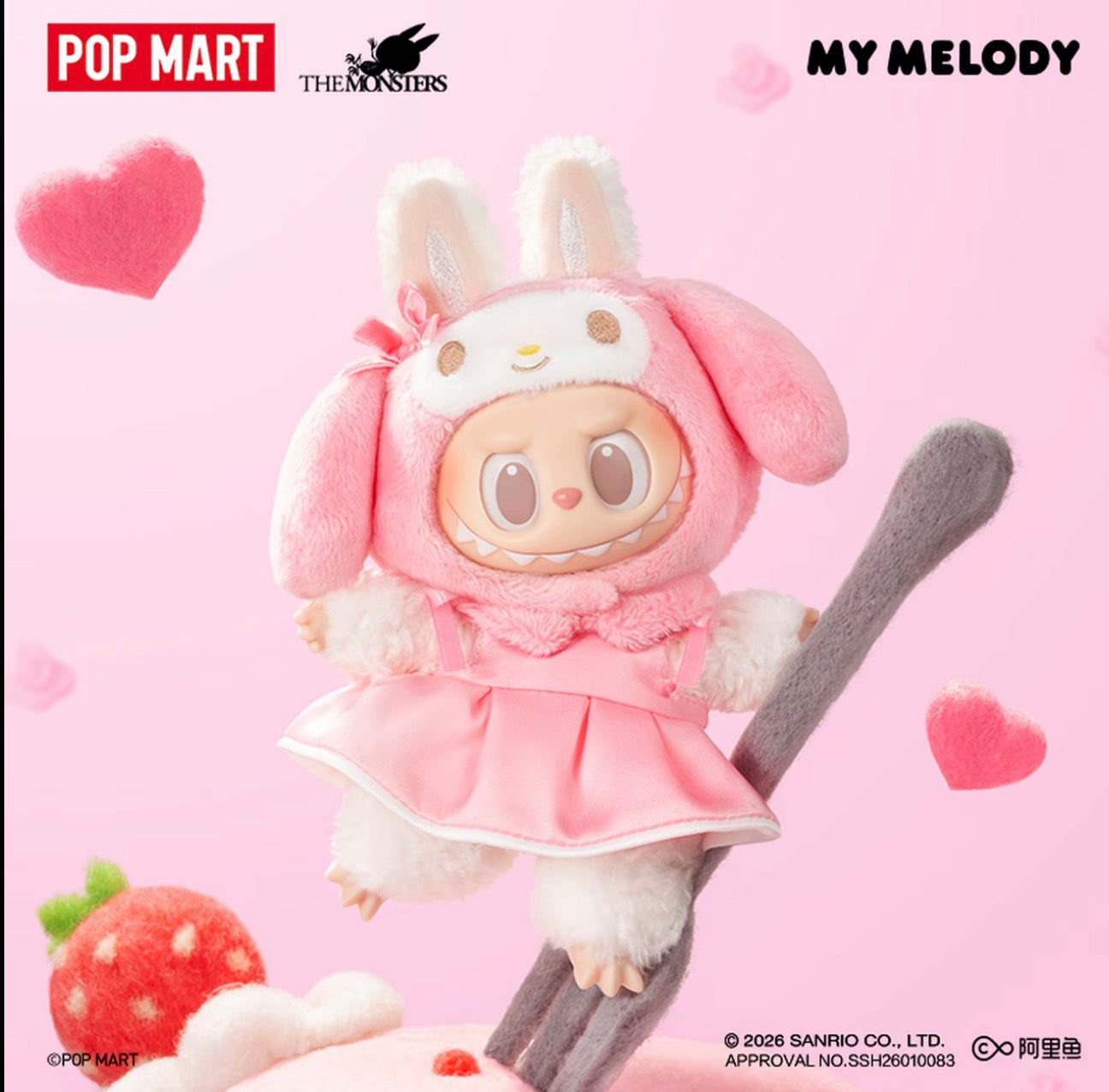 Labubu×SANRIO CHARACTERS(Pre-Order)