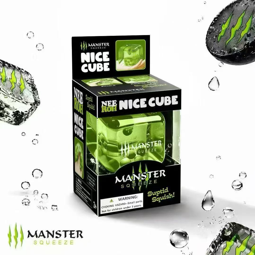 Needoh cube-style maltose ice rebound stress relief squishy toy