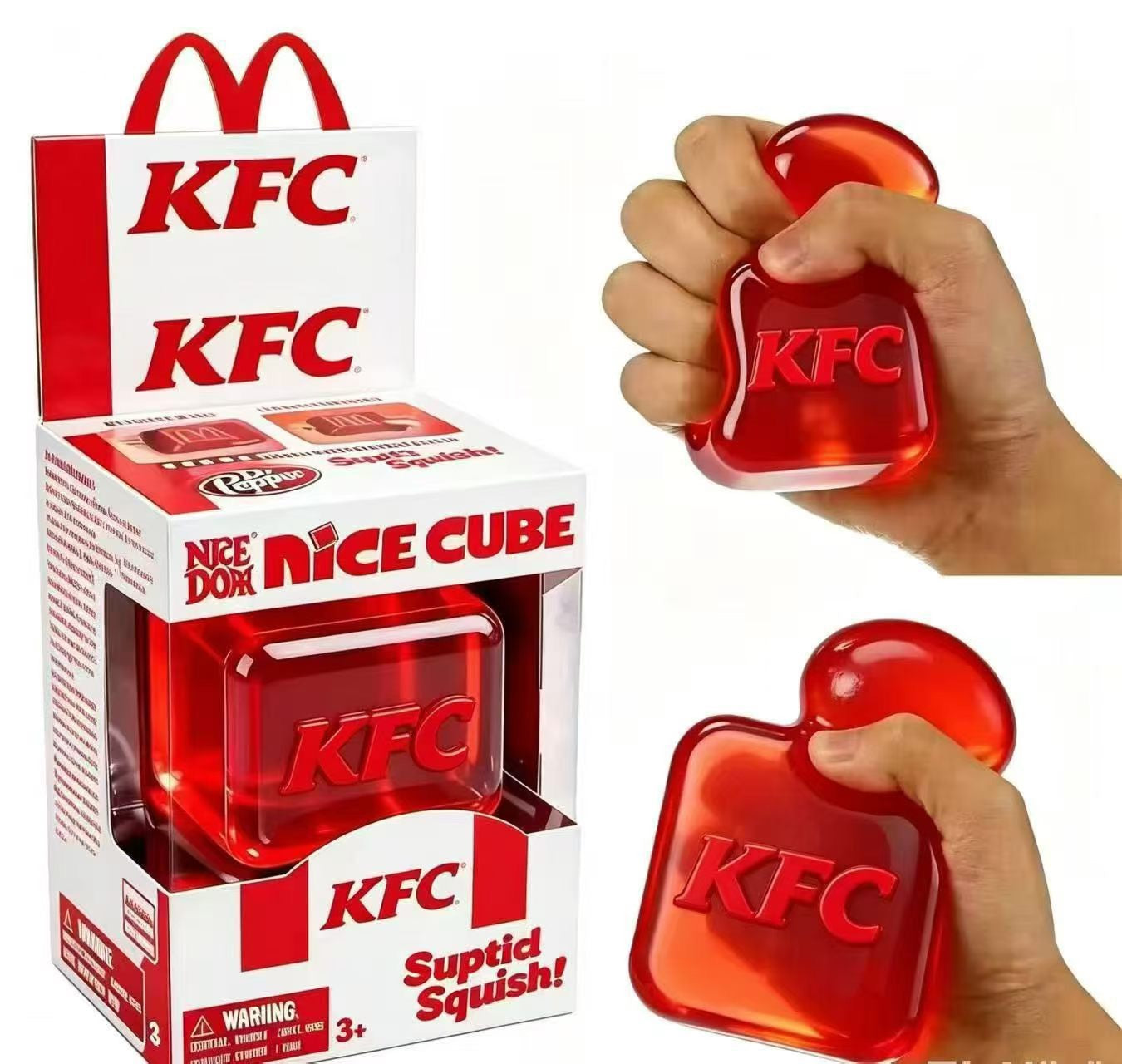 Needoh cube-style maltose ice rebound stress relief squishy toy