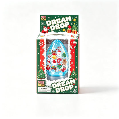 Christmas Dream Drop Squishy Toy, Needoh Style Sensory Stress Relief Fidget Toy