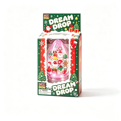 Christmas Dream Drop Squishy Toy, Needoh Style Sensory Stress Relief Fidget Toy