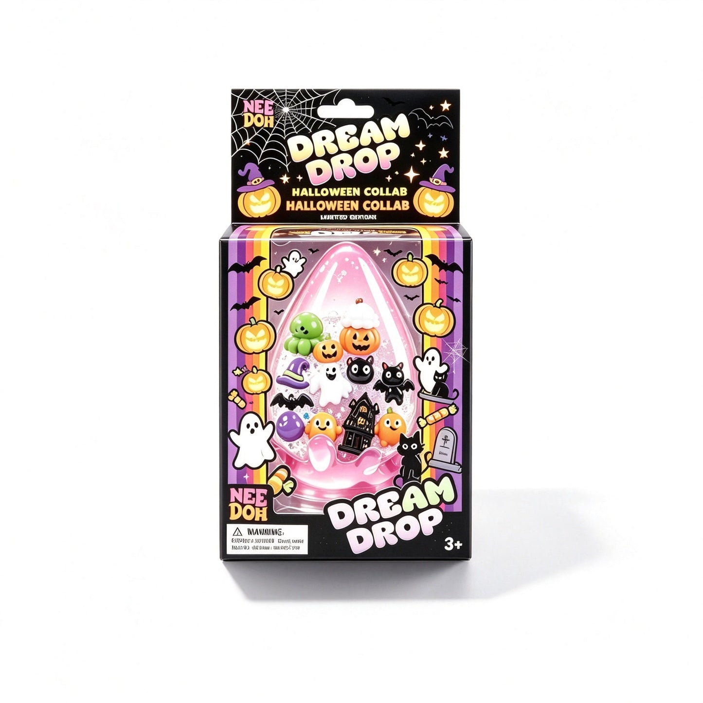 Halloween Dream Drop Squishy Toy | Nee‑Doh Style Sensory Stress Relief Fidget Toy