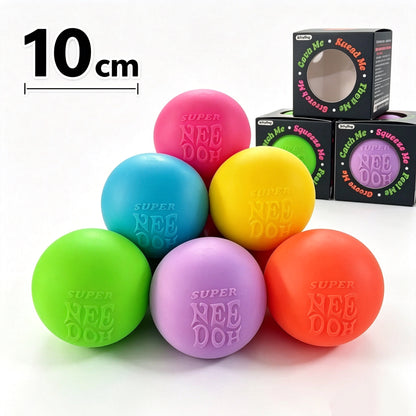 Super Nee‑Doh Large 10cm Squishy Stress Ball Fidget Toy