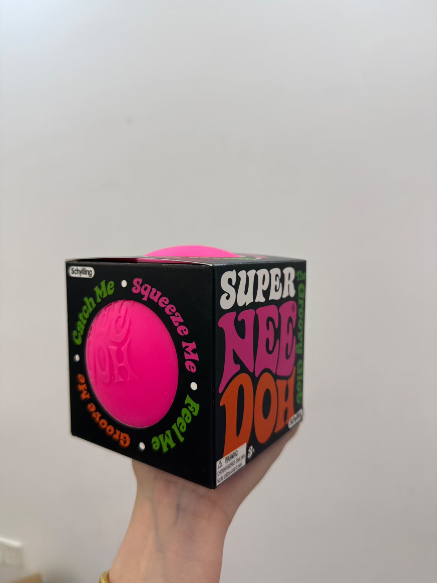 Super Nee‑Doh Large 10cm Squishy Stress Ball Fidget Toy