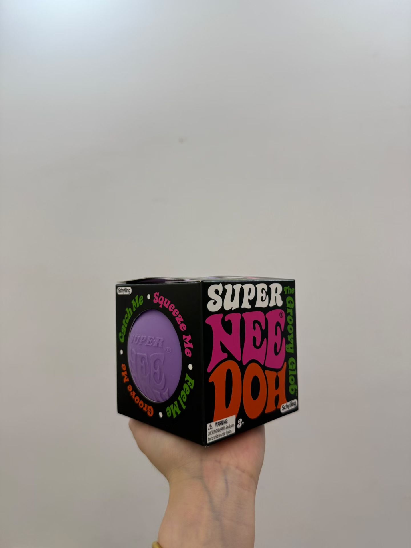 Super Nee‑Doh Large 10cm Squishy Stress Ball Fidget Toy
