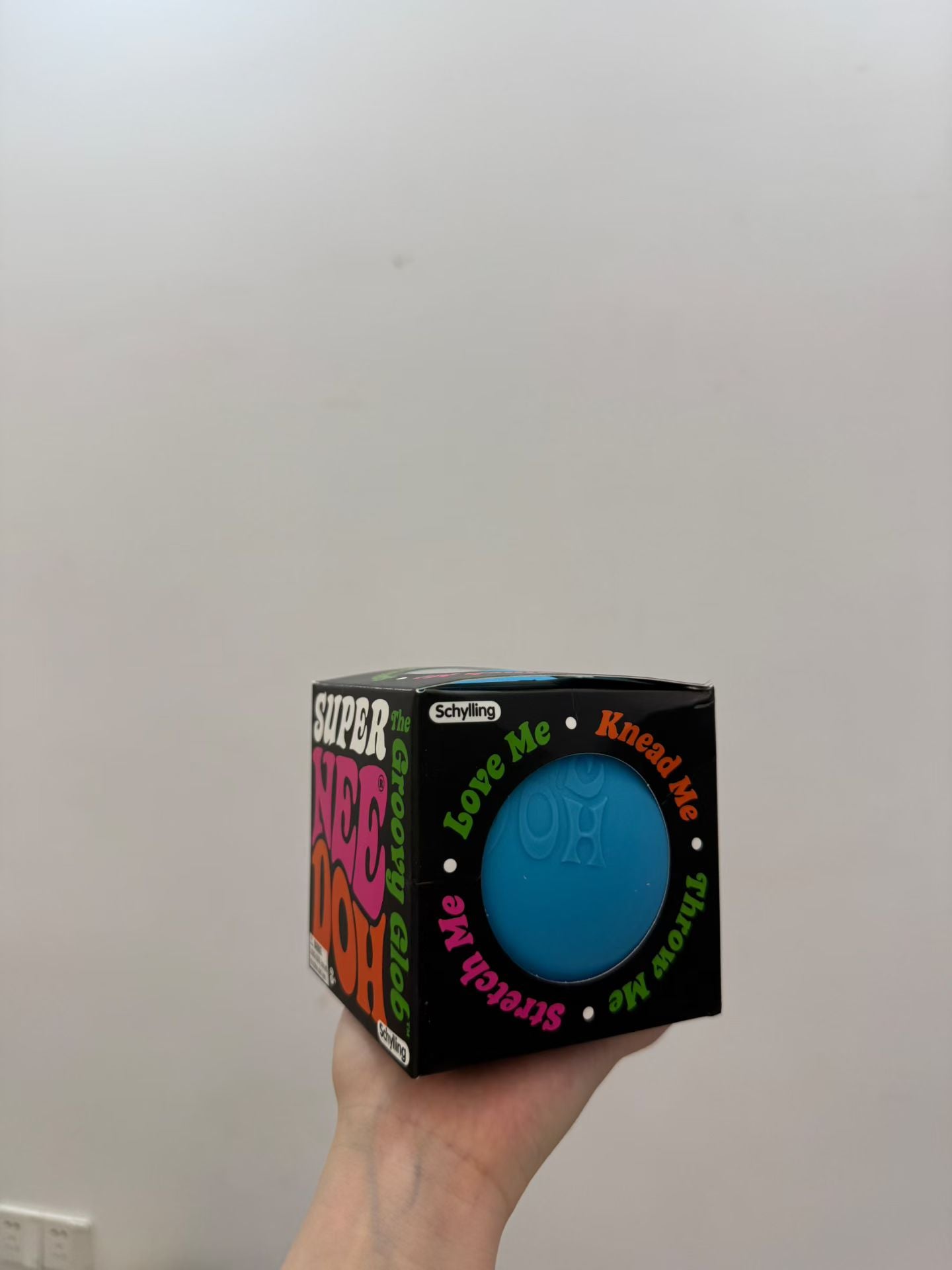 Super Nee‑Doh Large 10cm Squishy Stress Ball Fidget Toy