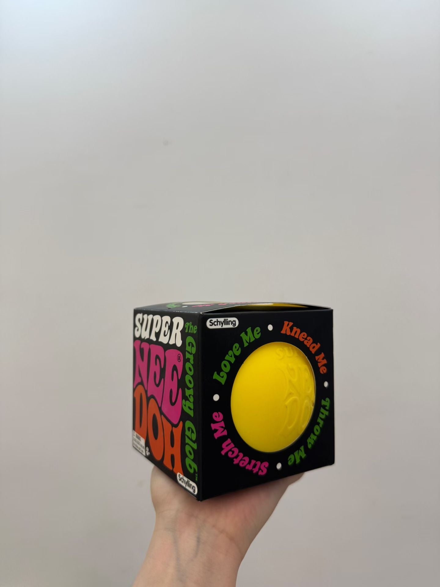 Super Nee‑Doh Large 10cm Squishy Stress Ball Fidget Toy