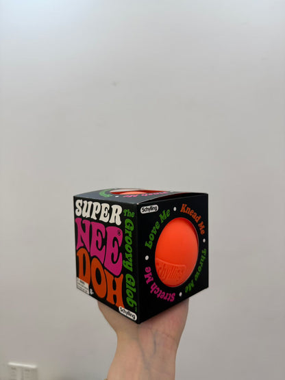 Super Nee‑Doh Large 10cm Squishy Stress Ball Fidget Toy