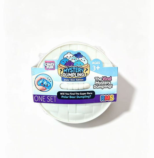 Mystery Dumpling Polar Bear Edition | RMS Crazy Fun Squishy Fidget Toy Blind Pack