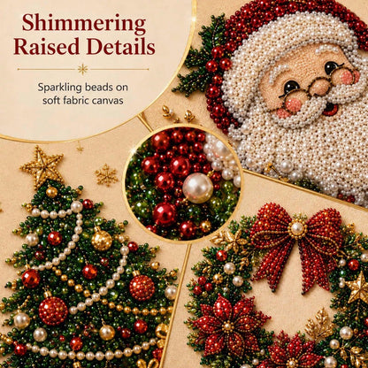 Handmade Pearl Painting Christmas Gift Decorations
