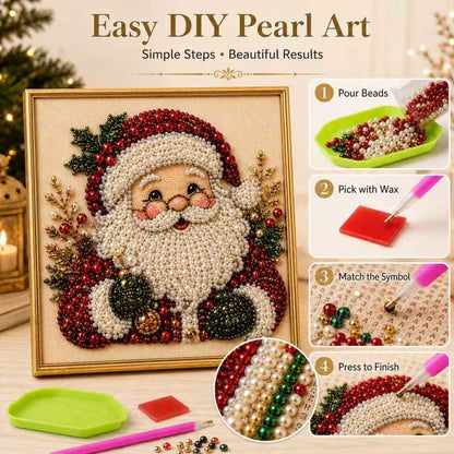 Handmade Pearl Painting Christmas Gift Decorations