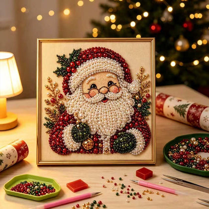 Handmade Pearl Painting Christmas Gift Decorations