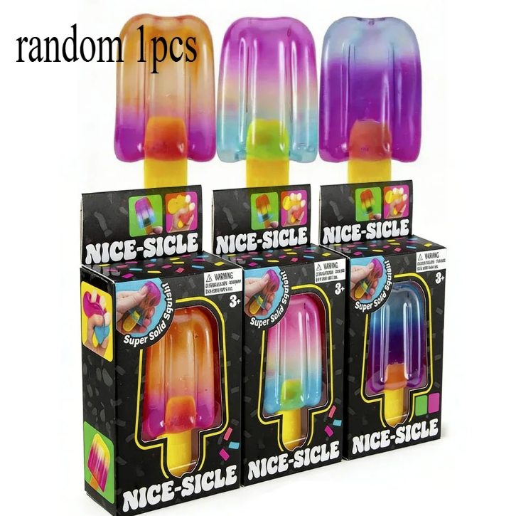 Needoh Colorful Popsicle Slow-Rise Squishy Toy