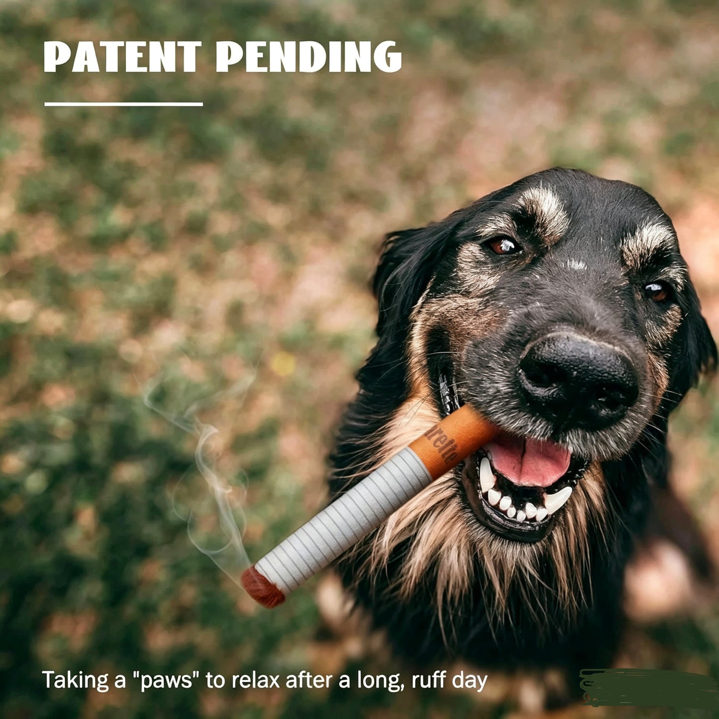 Simulated Smoking Sound "Squeeze-and-Play" Pet Toy