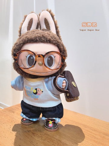 Labubu Doll Clothes Pacha Dog Set