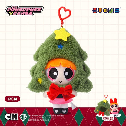 Powerpuff Girls Christmas Series Plush Keychain