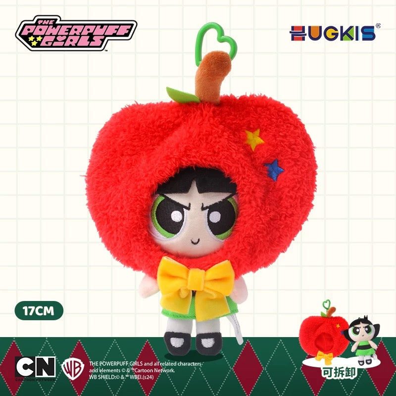 Powerpuff Girls Christmas Series Plush Keychain