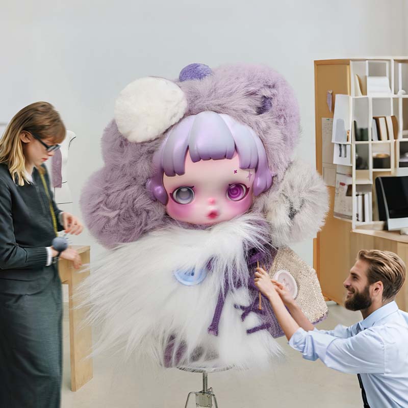 SKULLPANDA You Found Me Series Plush Doll Pendant