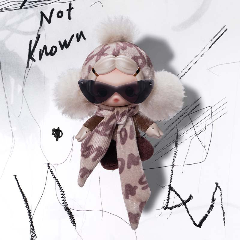 SKULLPANDA “Don’t Want, Don’t Want” Series Plush Keychain
