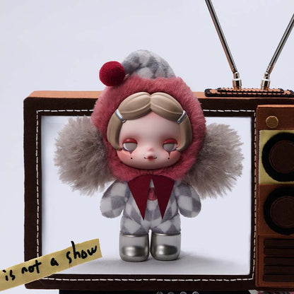 SKULLPANDA “Don’t Want, Don’t Want” Series Plush Keychain