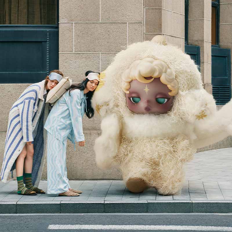 SKULLPANDA You Found Me Series Plush Doll Pendant