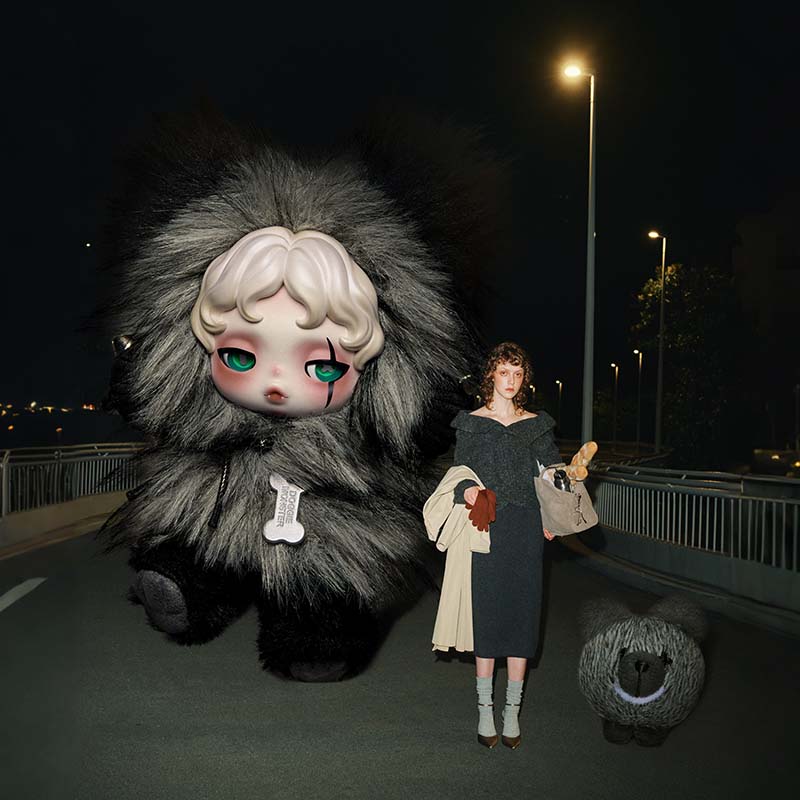 SKULLPANDA You Found Me Series Plush Doll Pendant